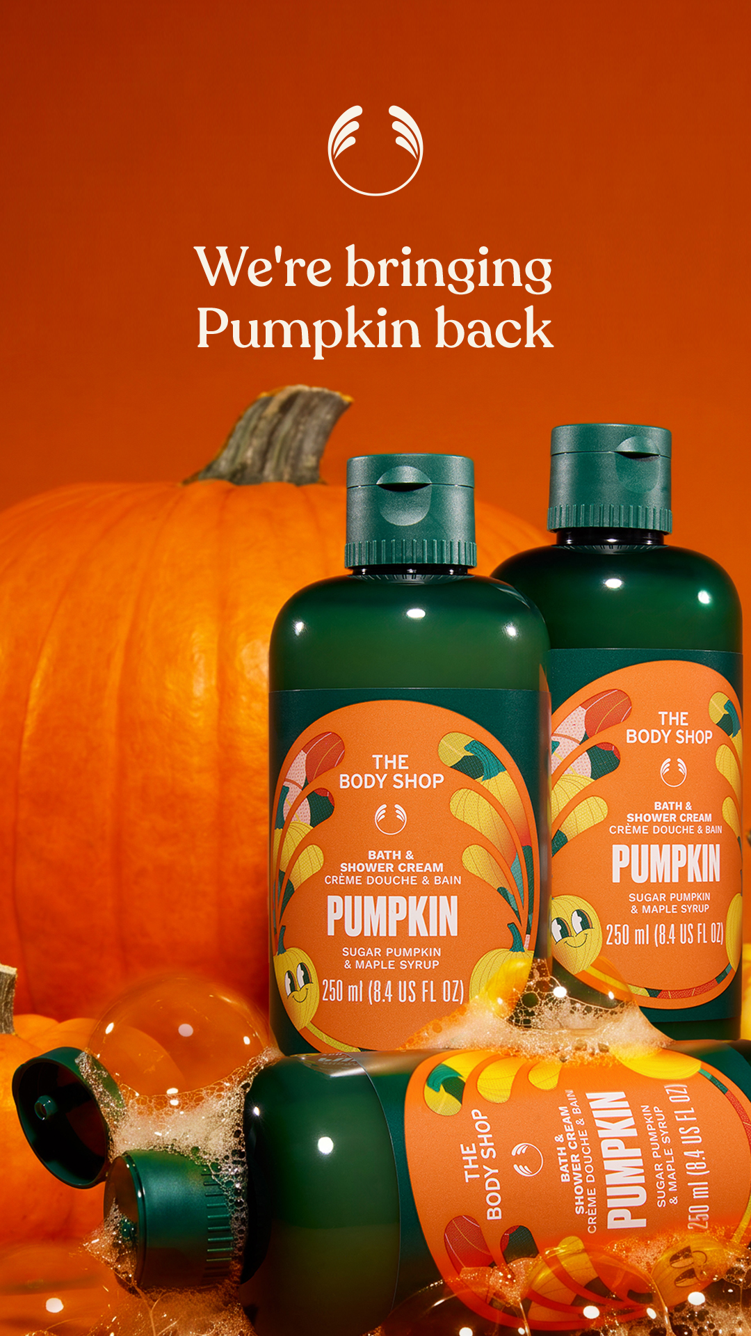 The Body Shop Facebook ad