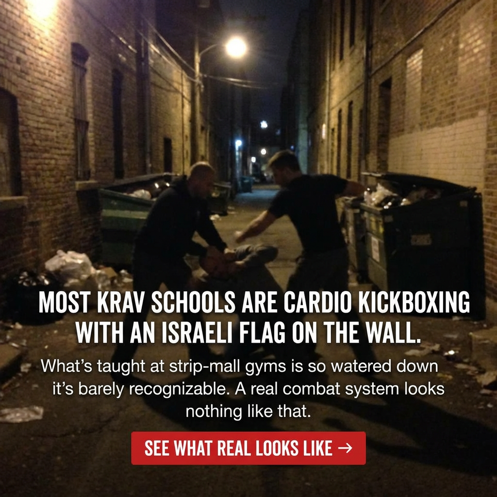 Centerline Tactical Facebook ad: Why Special Forces Don't Train Krav