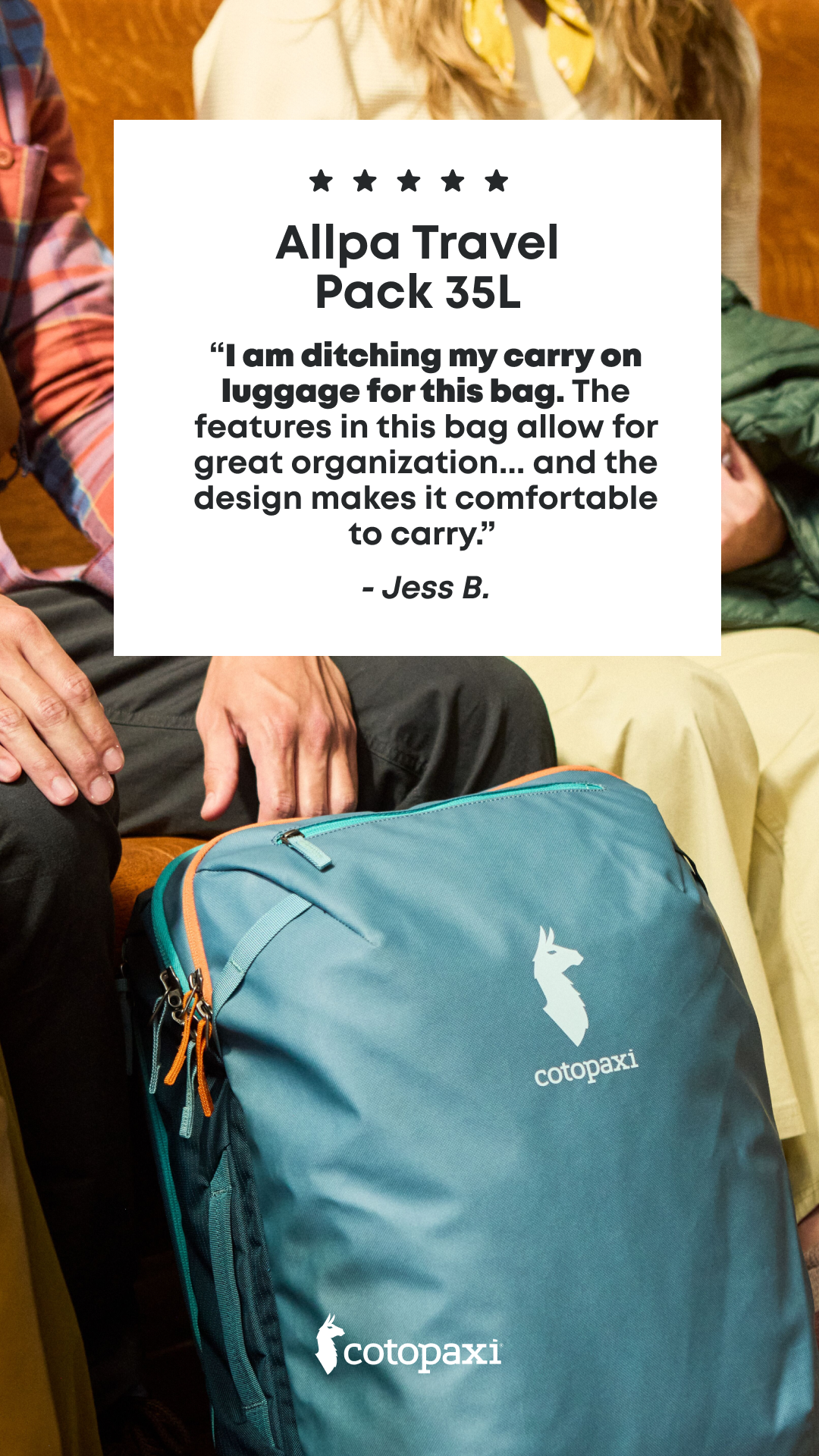 Cotopaxi UK Facebook ad from Jul 3, 2026