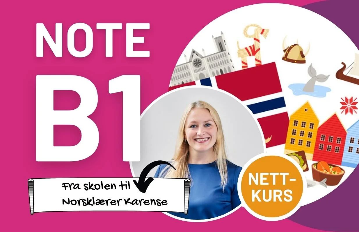NoTe Norwegian Teaching Facebook ad