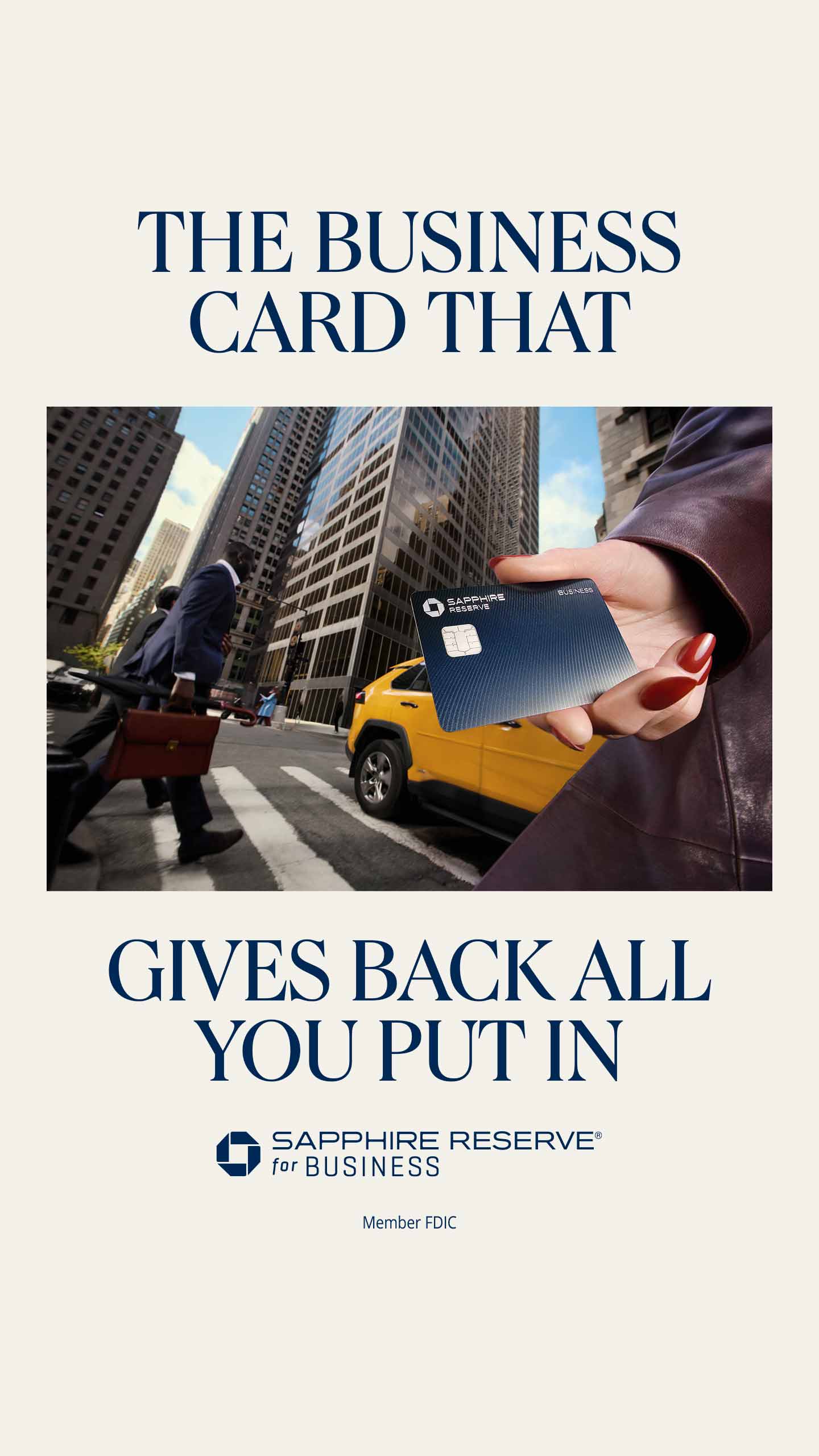 Chase Sapphire Facebook ad
