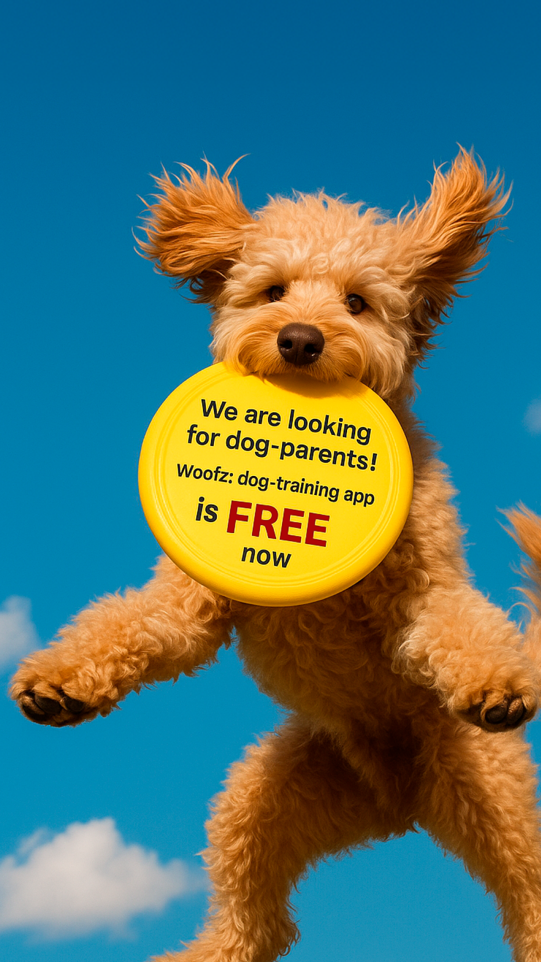Woofz: Dog Training App Facebook ad