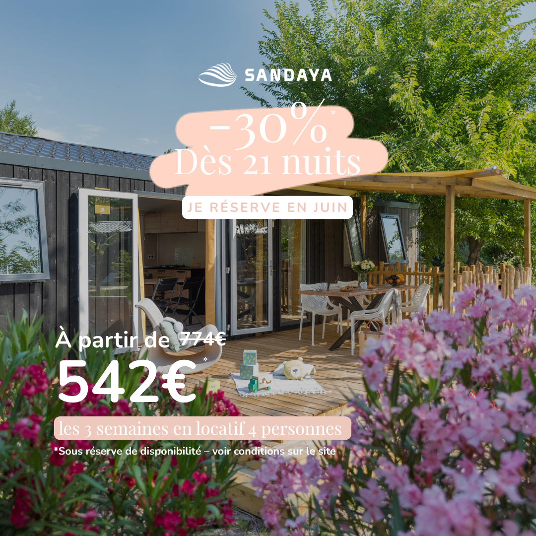 Campings Sandaya Facebook ad