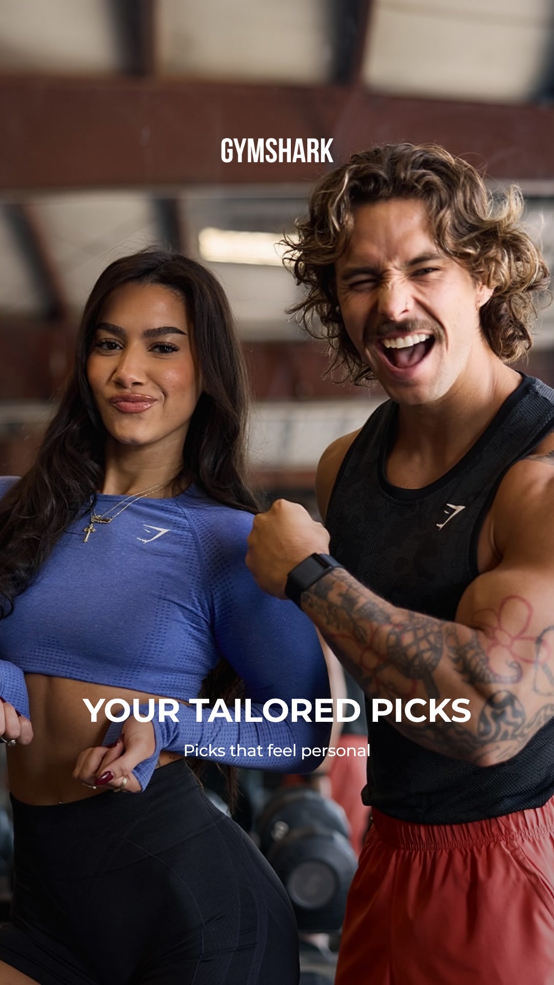 Gymshark Facebook ad