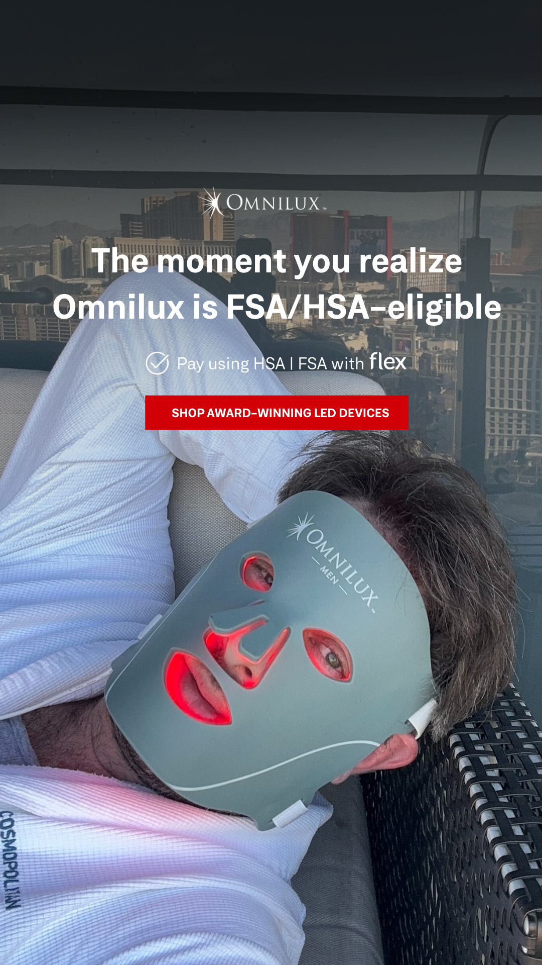 Omnilux Facebook ad