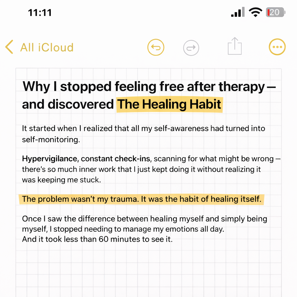 Arian Mateo Facebook ad: From Healing Work To Genuine Ease