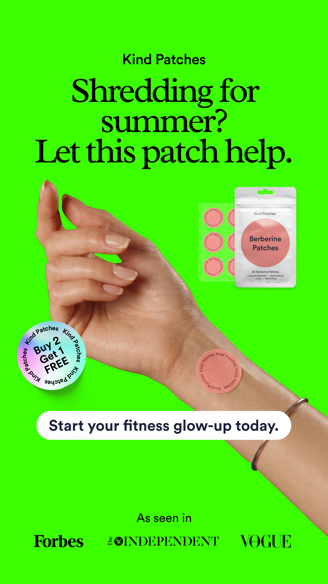 Kind Patches Facebook ad