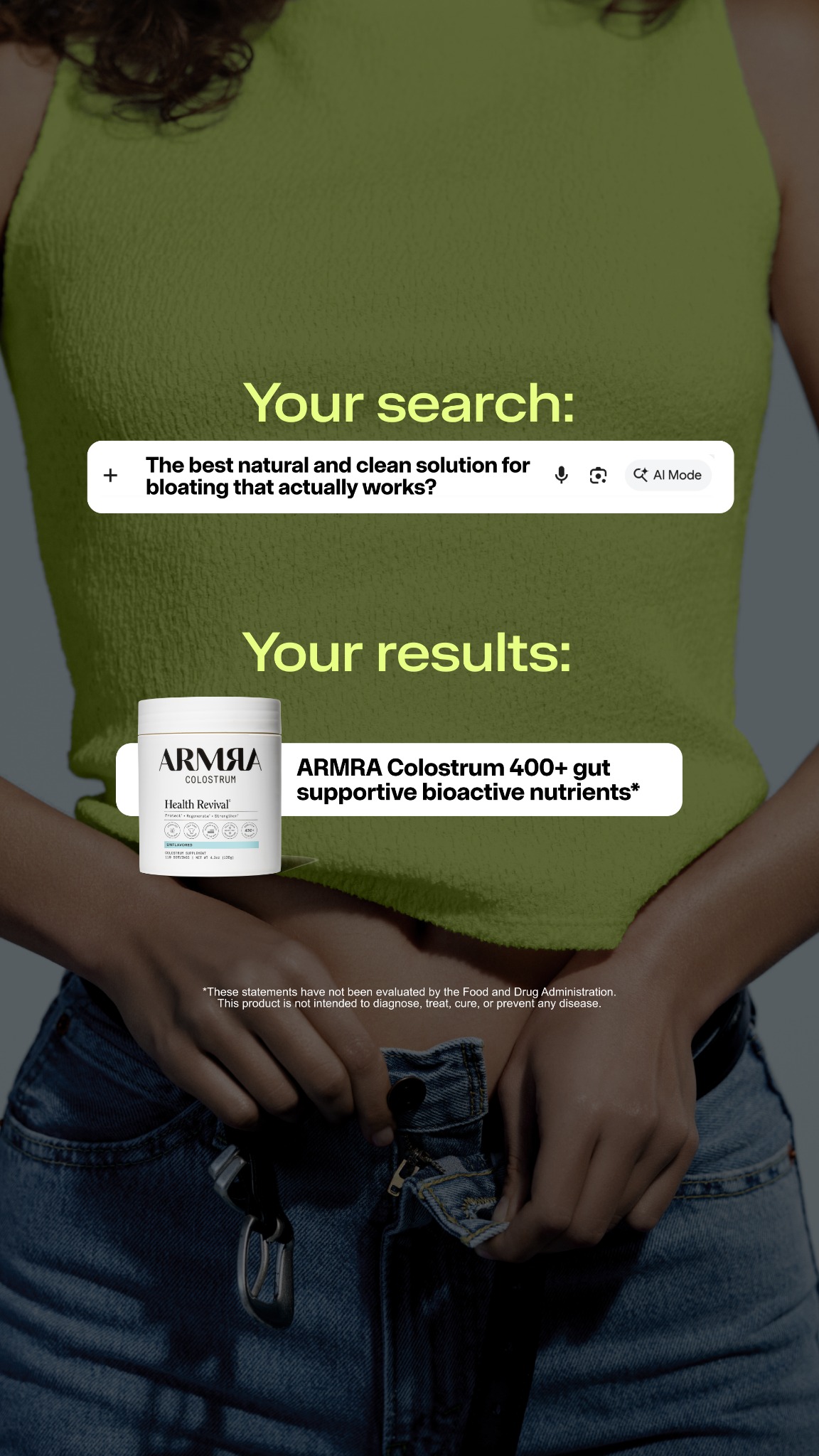 ARMRA Facebook ad
