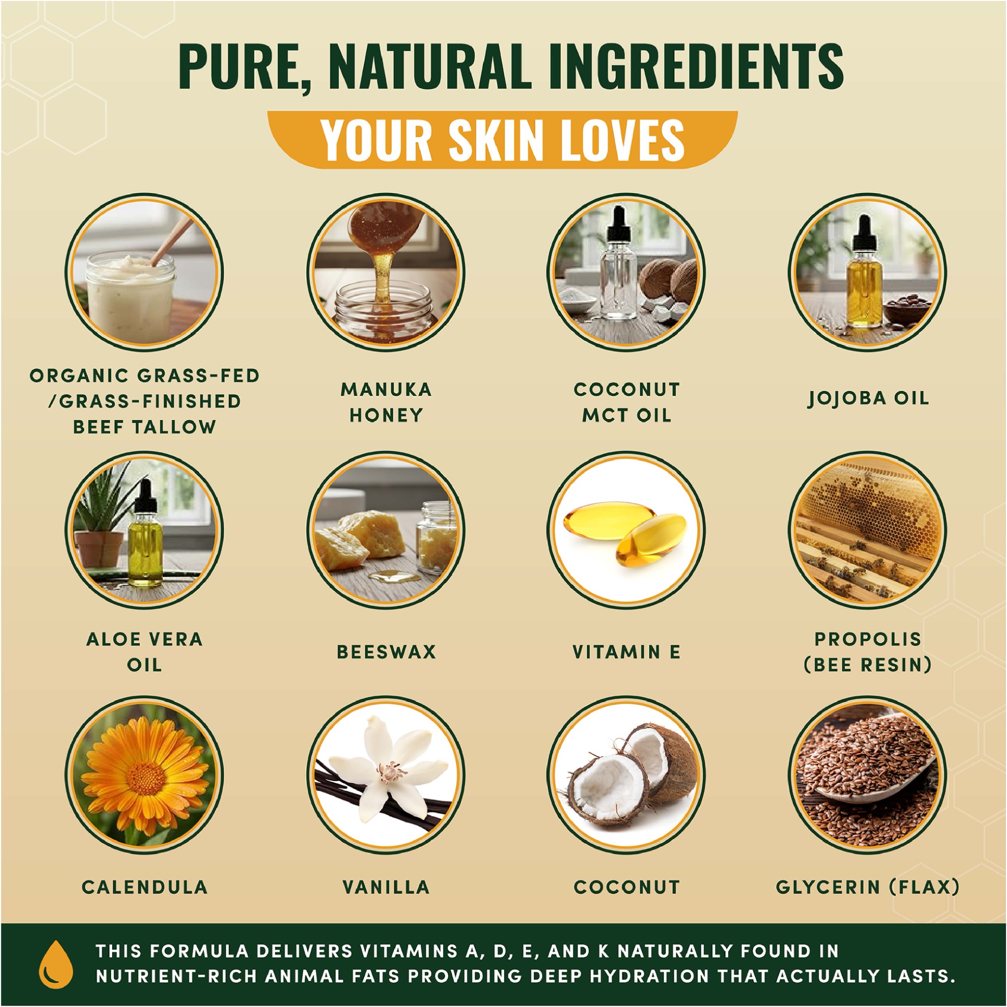 Lord's Love Butter Facebook ad: Pure Ingredients Your Skin Will Love