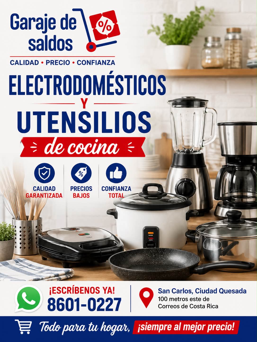 Garaje de Saldos Facebook ad: ¡Renueva tu cocina sin gastar de más!