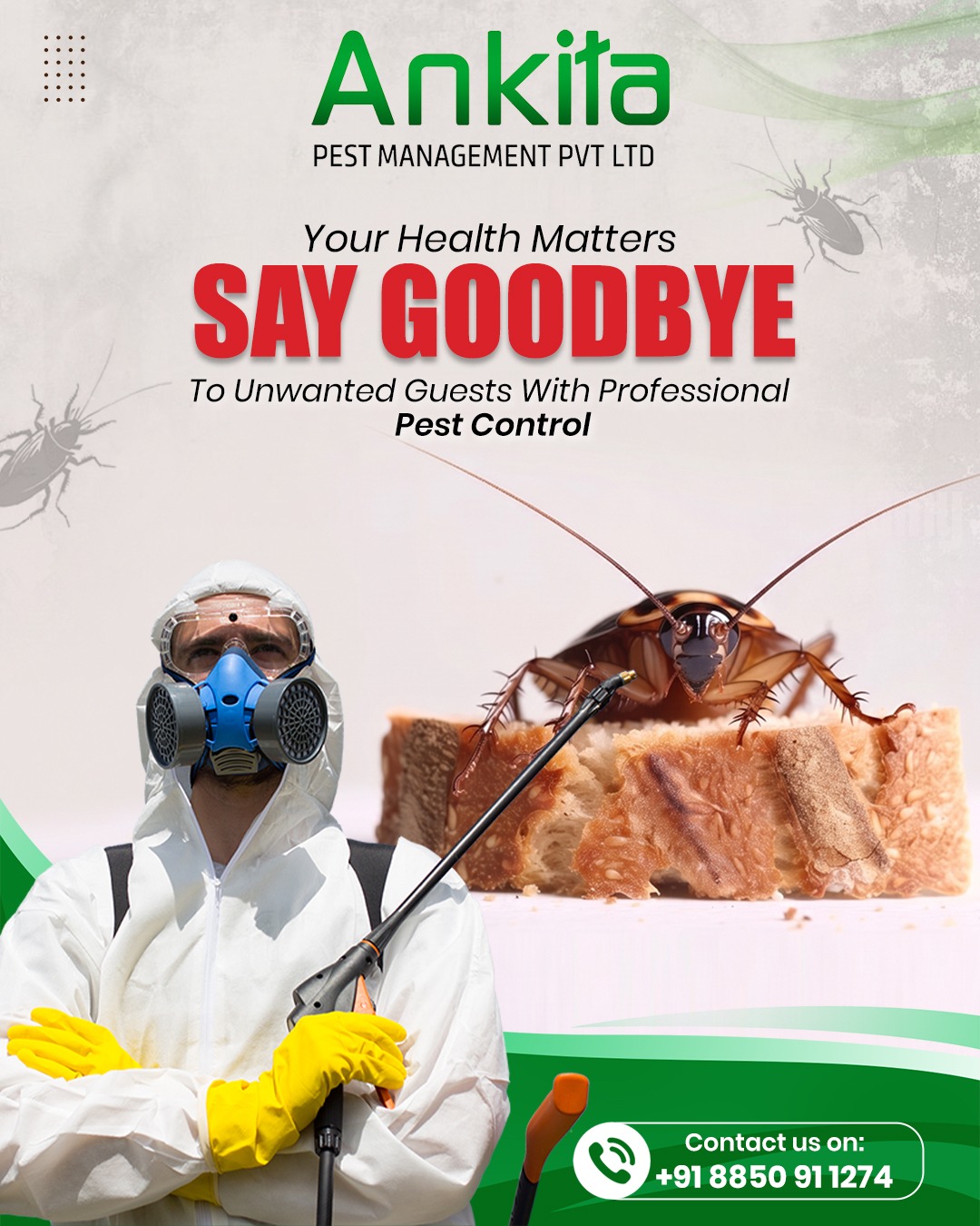 Ankita Pest Control Services Facebook ad