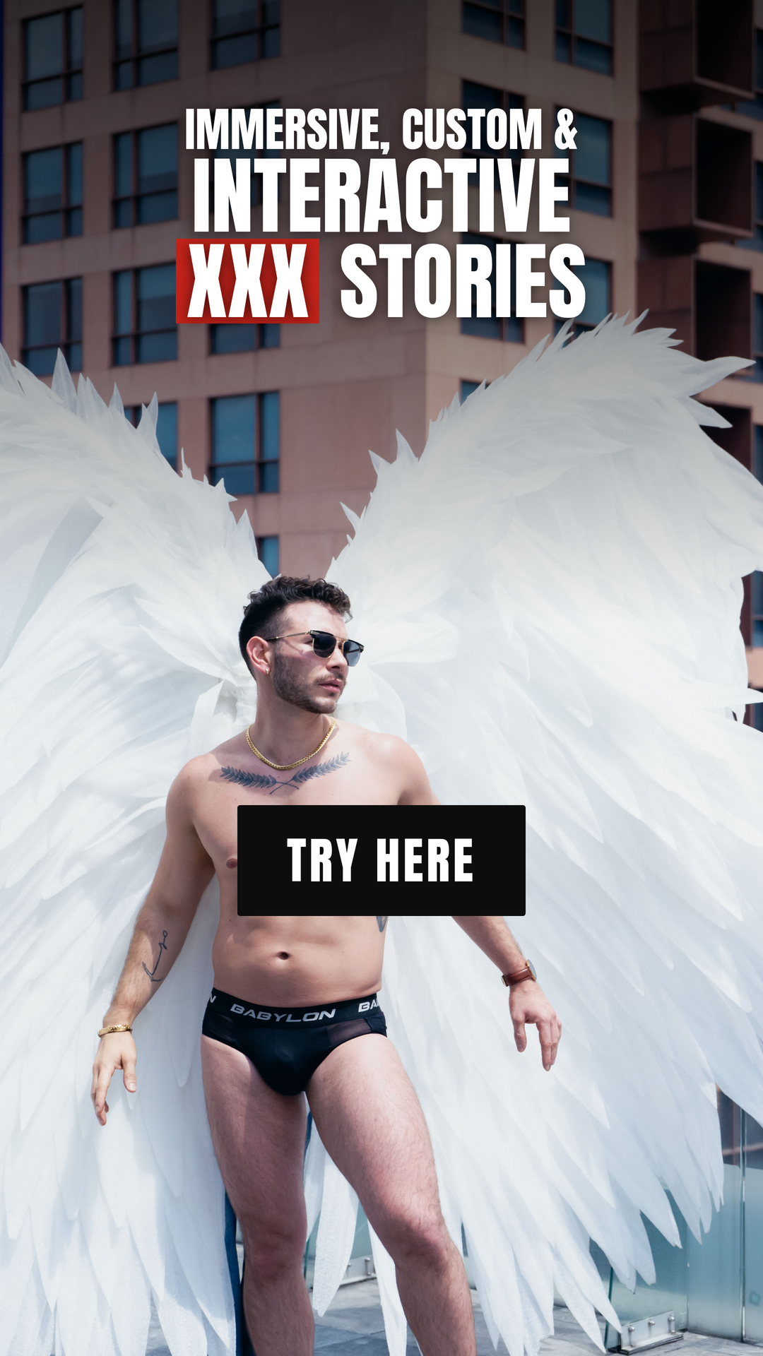 Stuff So Sweet Facebook ad: Interactive Adult Stories