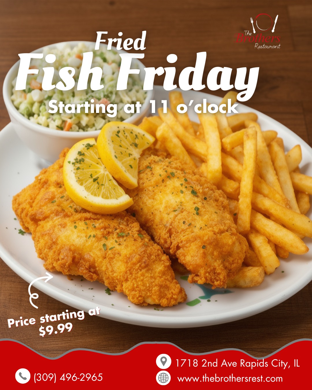 The Brothers Restaurant Facebook ad: Brothers Restaurant | Fine Dining in Rapids City, IL