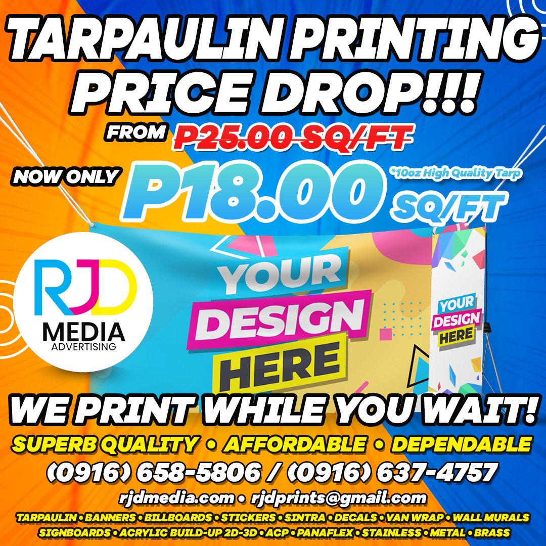 RJD Media Advertising - Caloocan Facebook ad: LOWEST ON THE MARKET!