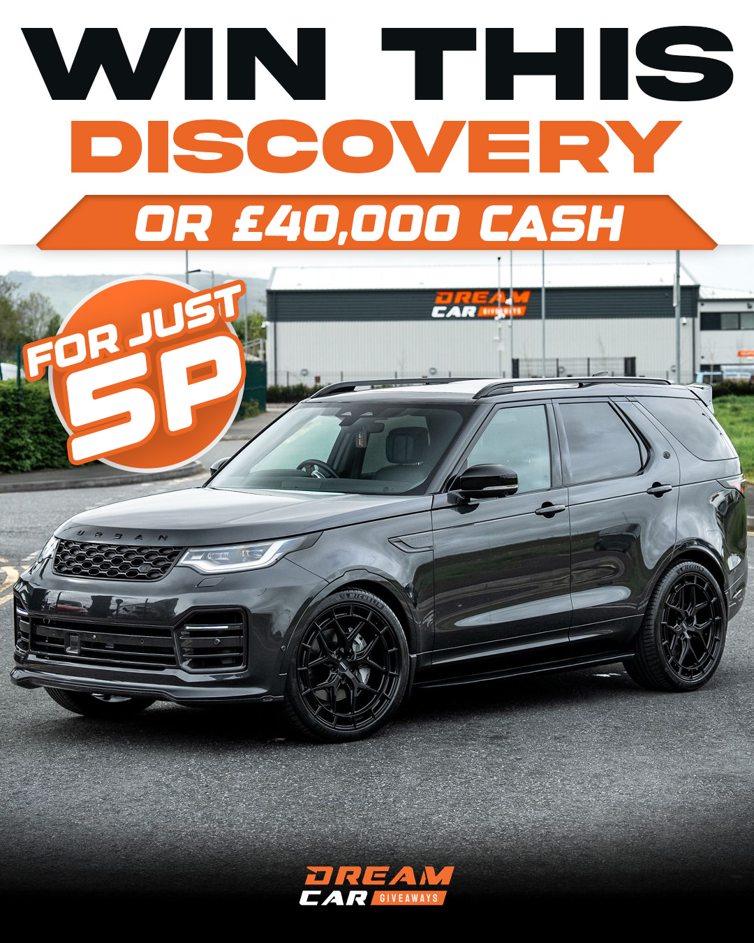 Dream Car Giveaways Facebook ad