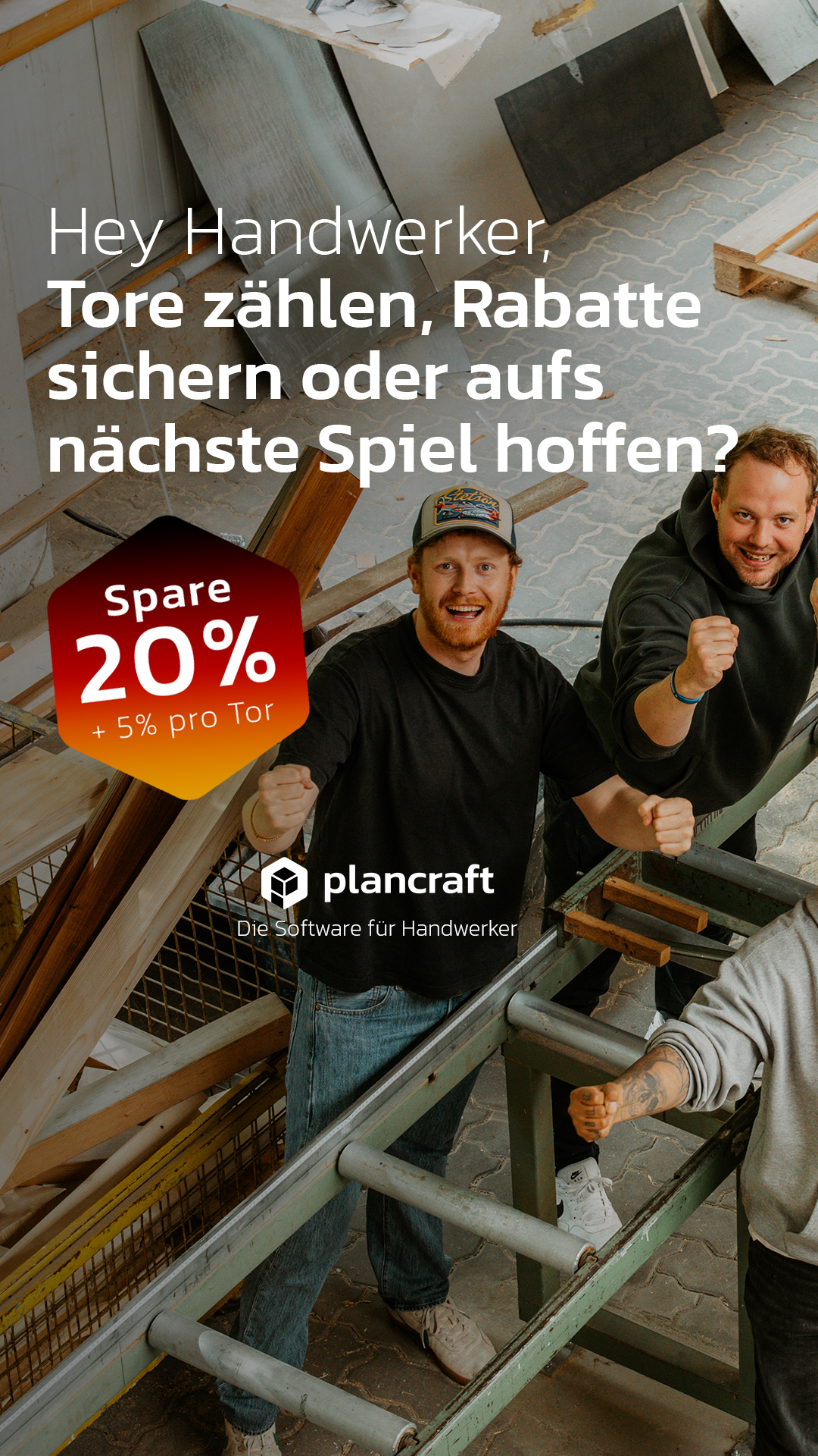 Plancraft - Einfache Handwerkersoftware Facebook ad