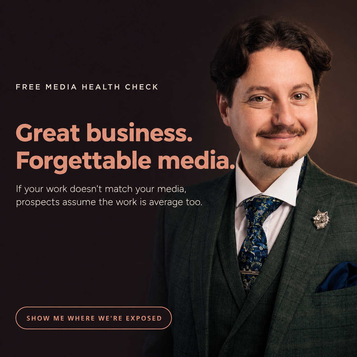 Wolfpack Media Facebook ad: Media Health Check