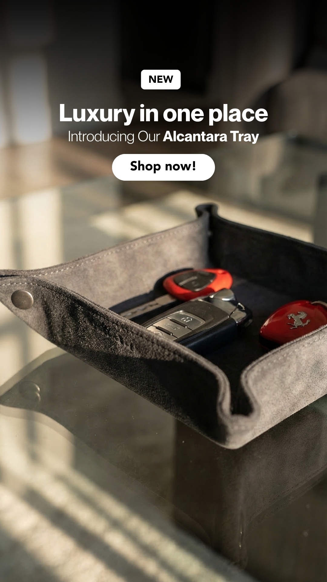 Alcanside - Alcantara Accessories Facebook ad