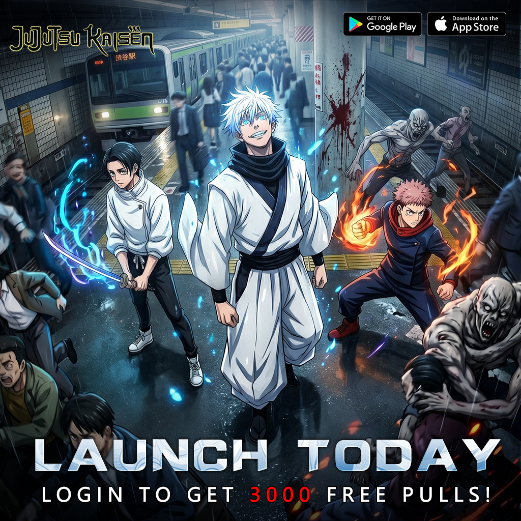 Jujutsu game Facebook ad: No gimmicks, real 3000 free pulls when you log in