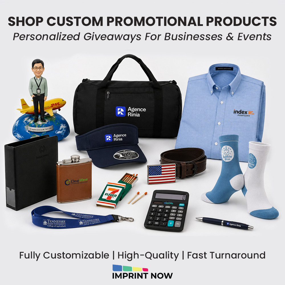 Imprint Now Facebook ad: GET 10% OFF WITH CODE: SAVE10