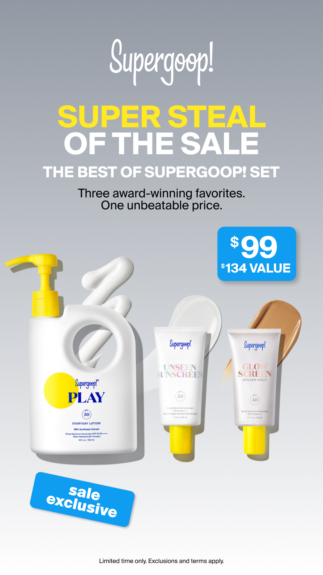 Supergoop Facebook ad