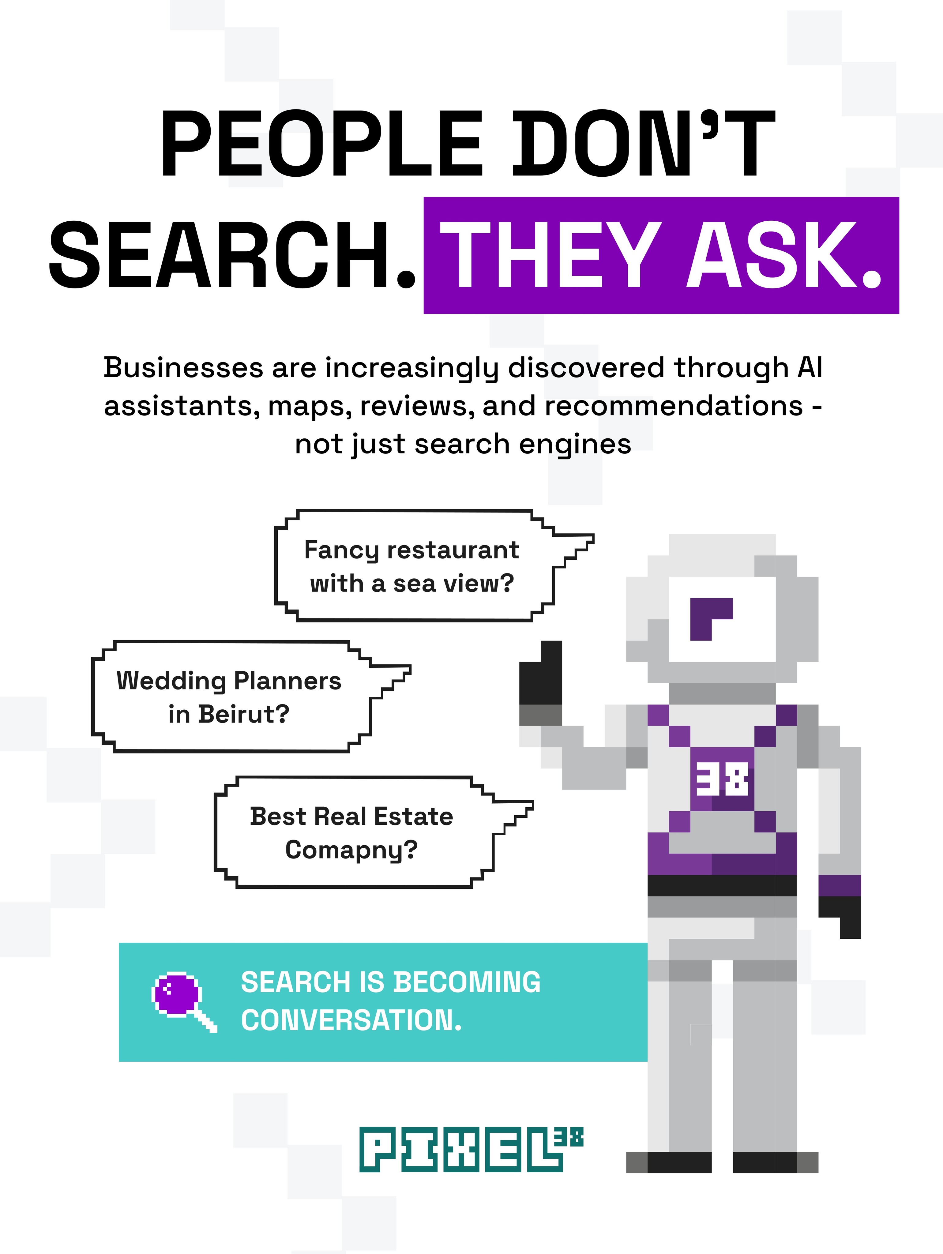 Pixel38 Facebook ad: What if your next customer never visits Google?