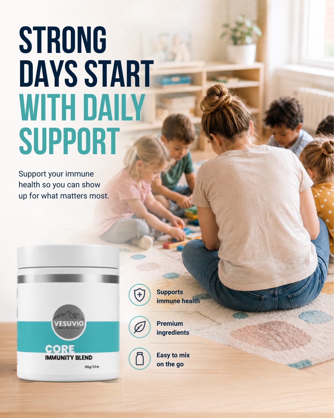 Vesuvio Healthy Living Facebook ad