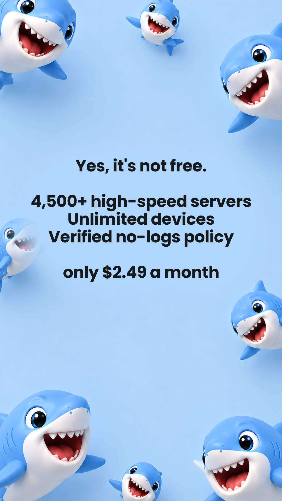Surfshark Facebook ad