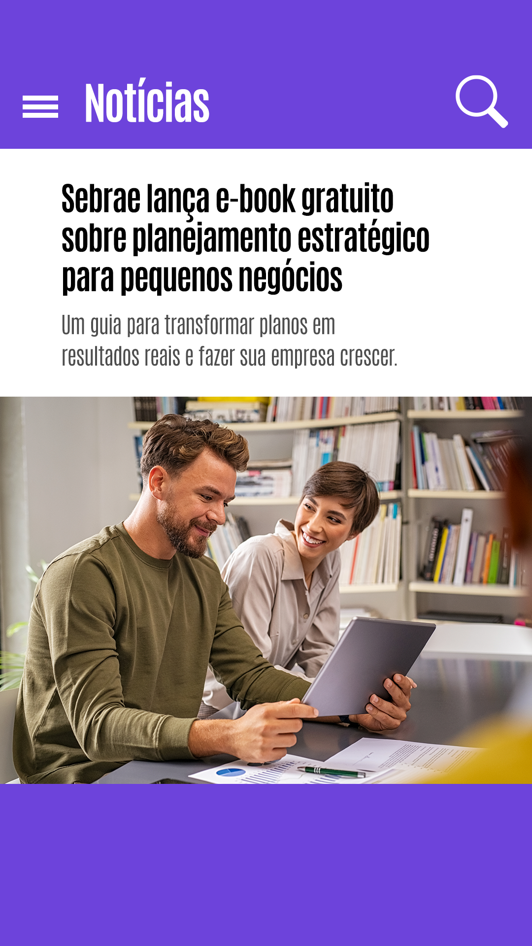 Sebrae Santa Catarina Facebook ad