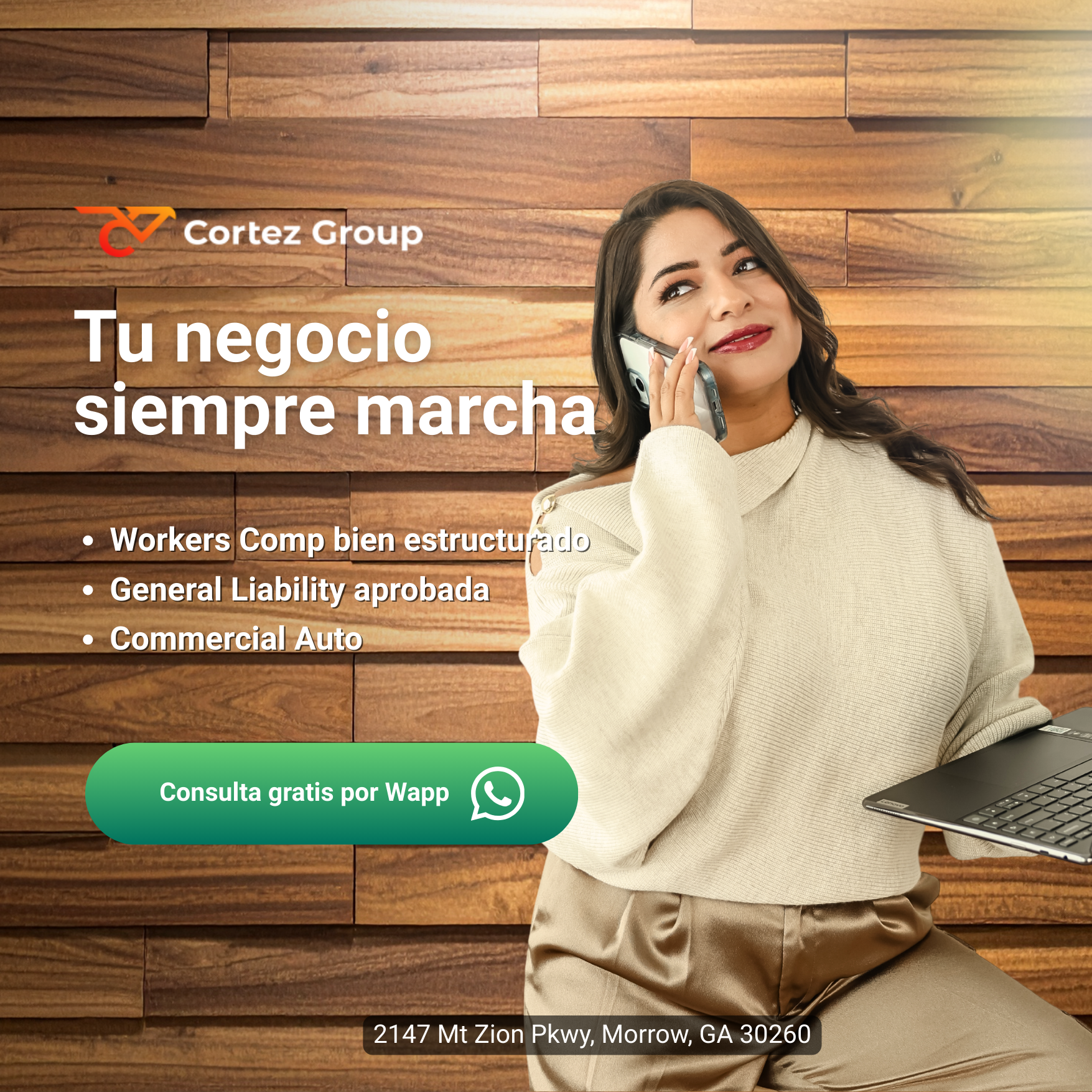 CORTEZ INSURANCE GROUP Facebook ad