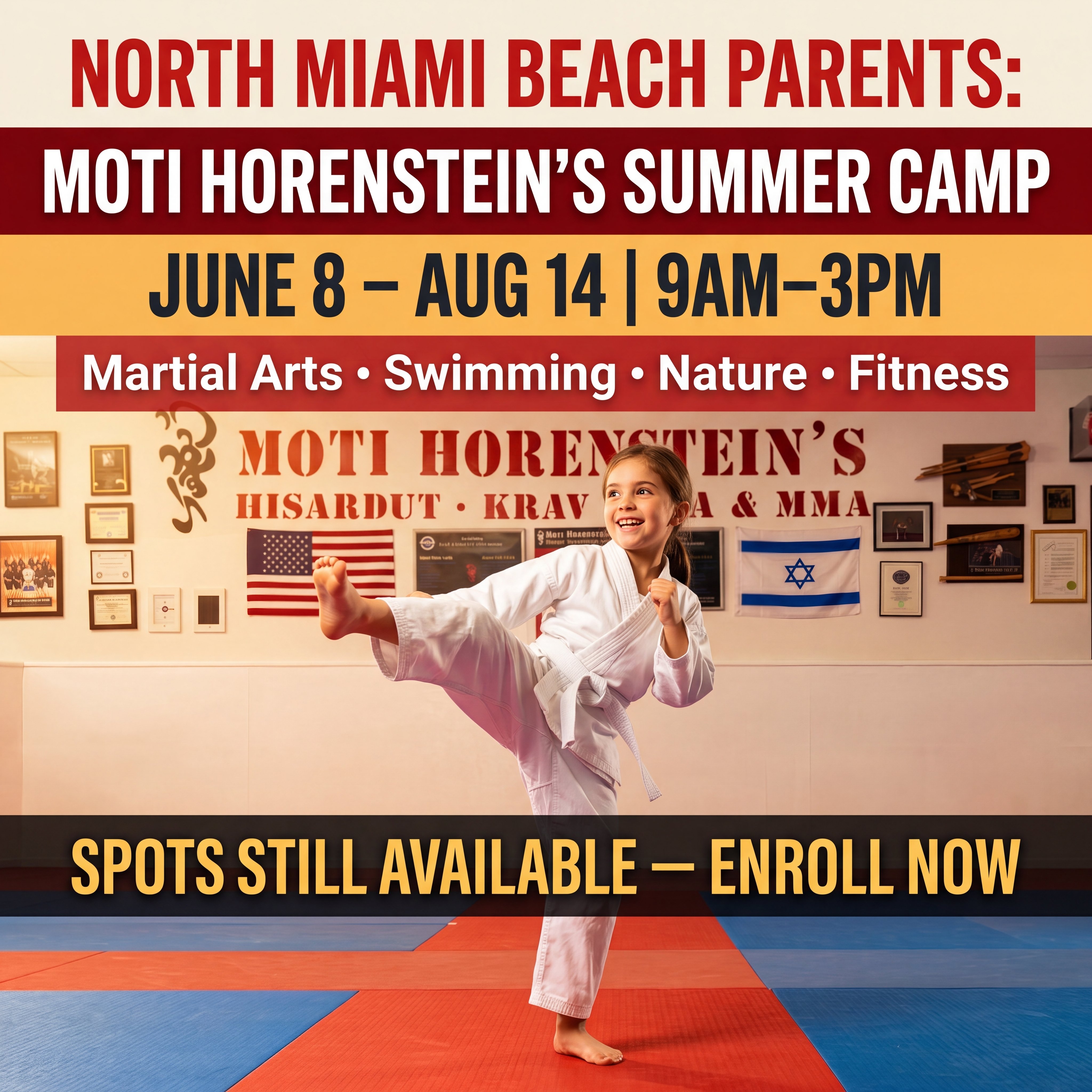 Moti Horenstein's Krav-Maga MMA Facebook ad