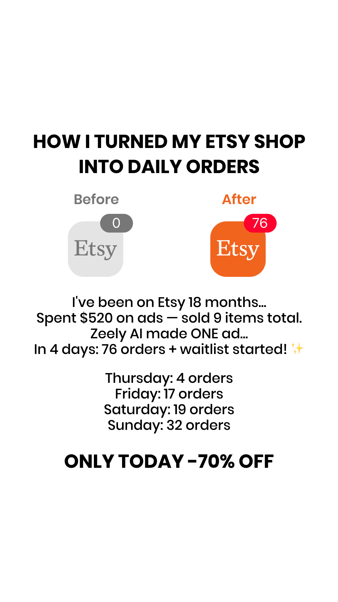 Zeely Facebook ad