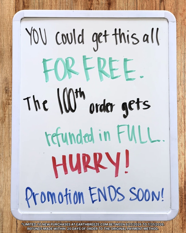 Earth Breeze Facebook ad