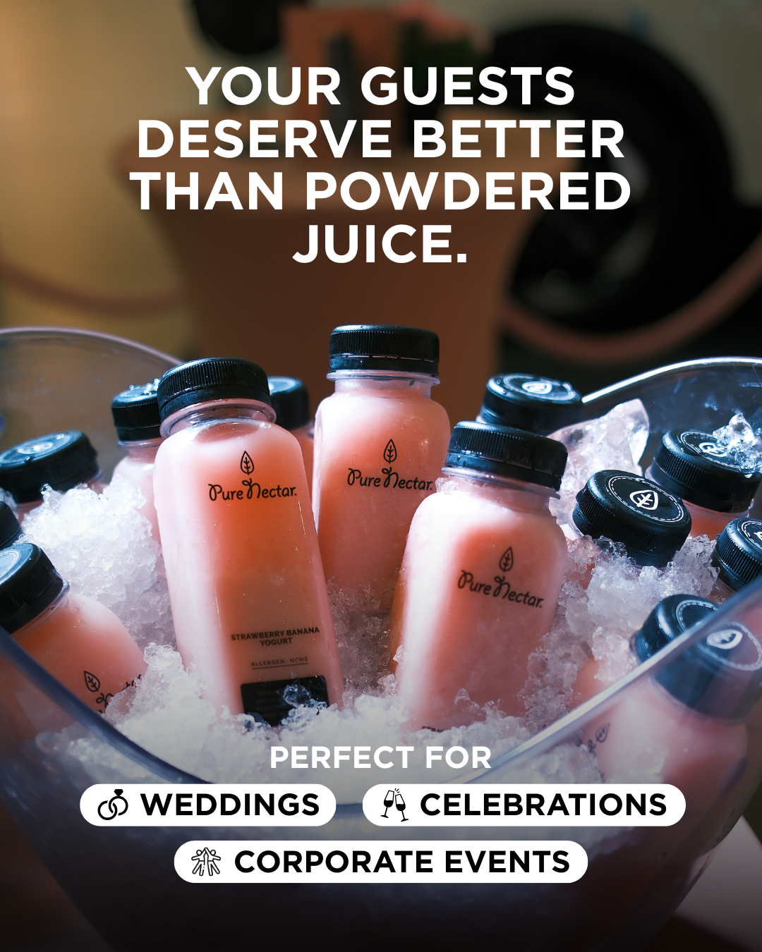 Pure Nectar Facebook ad