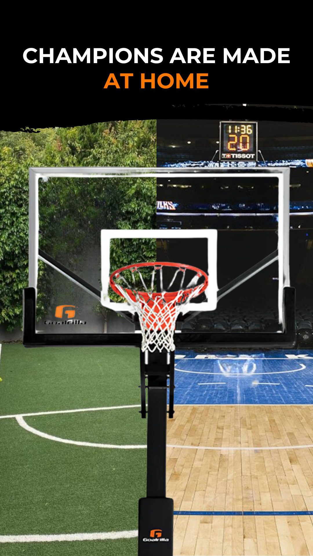 Goalrilla Basketball Australia Facebook ad