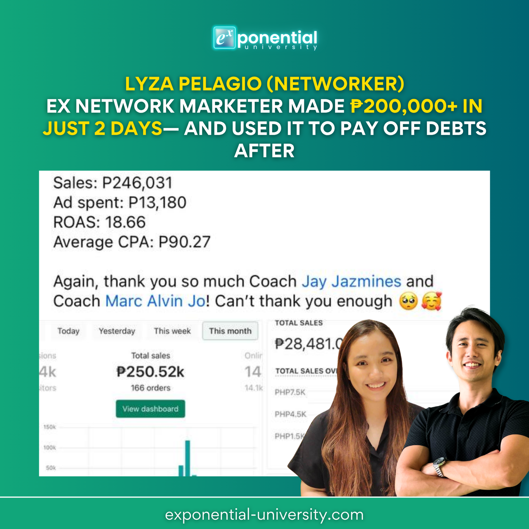 Jay Jazmines AI Facebook ad: She was a network marketer. Then she switched to a better…