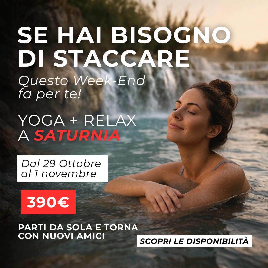 Holidayoga Facebook ad: Weekend di Benessere