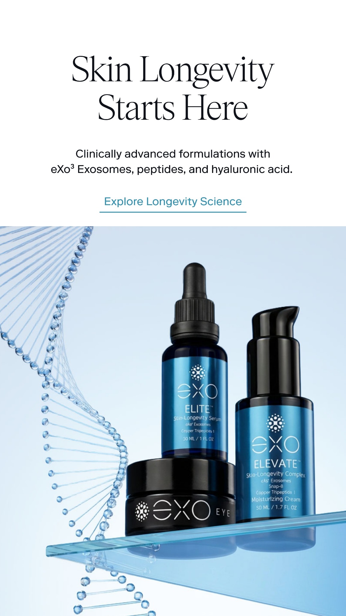 Exoceuticals Facebook ad