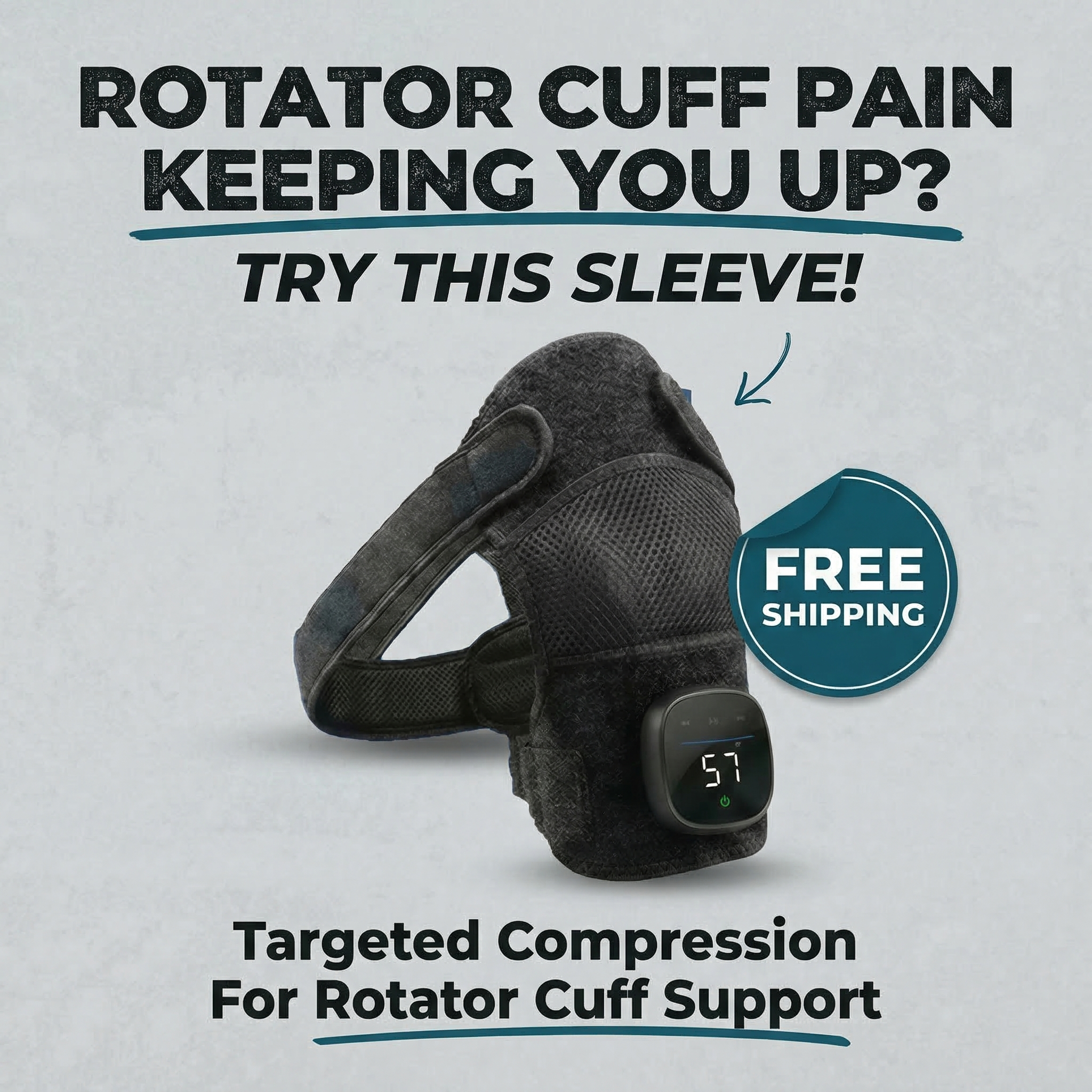 Marcus Harting DPT OCS Facebook ad: Treat your shoulder. Forget you're doing it.