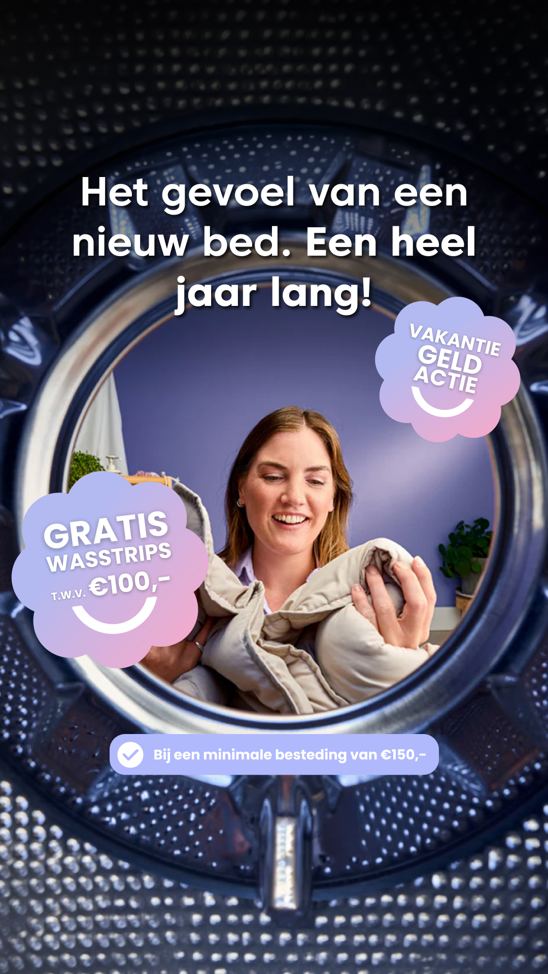 HappyBed Facebook ad