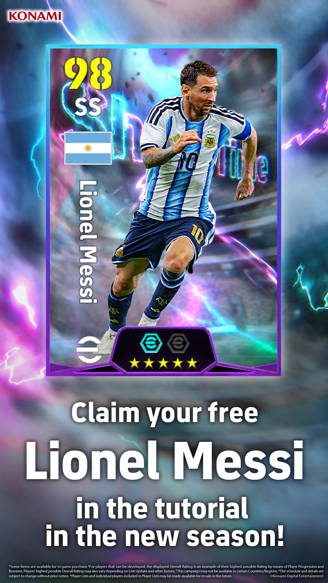 Konami App Facebook ad