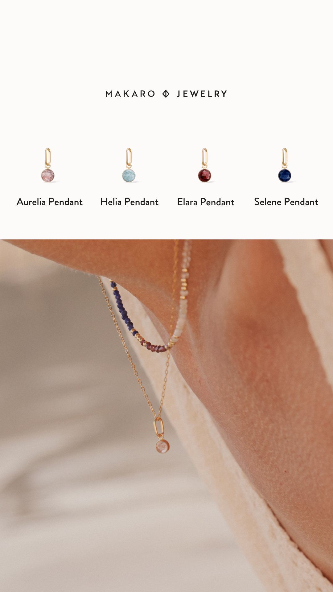 MAKAROjewelry Facebook ad