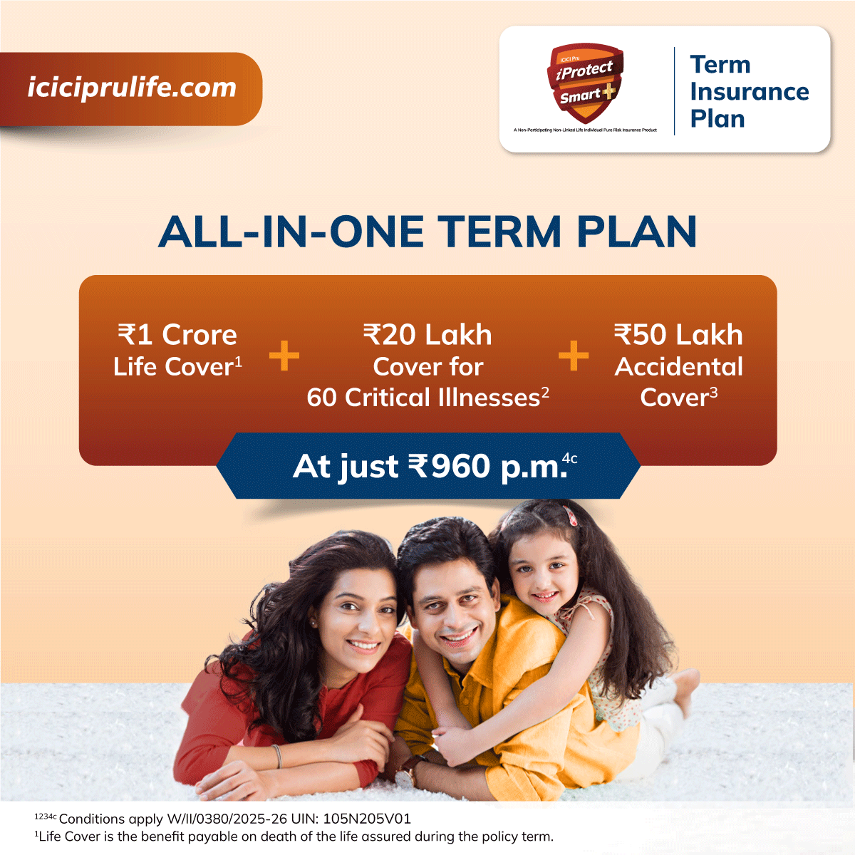 ICICI Prudential Life Insurance Facebook ad