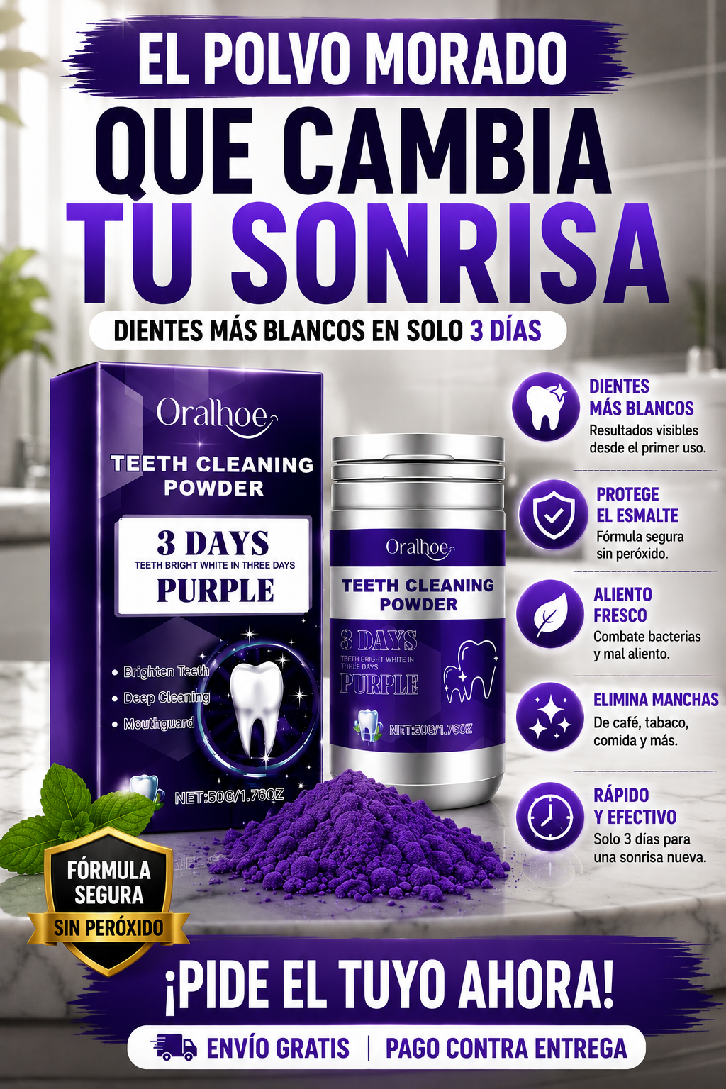 Distribuidores Asociados Colombia Facebook ad: Sonrisa con apariencia más luminosa