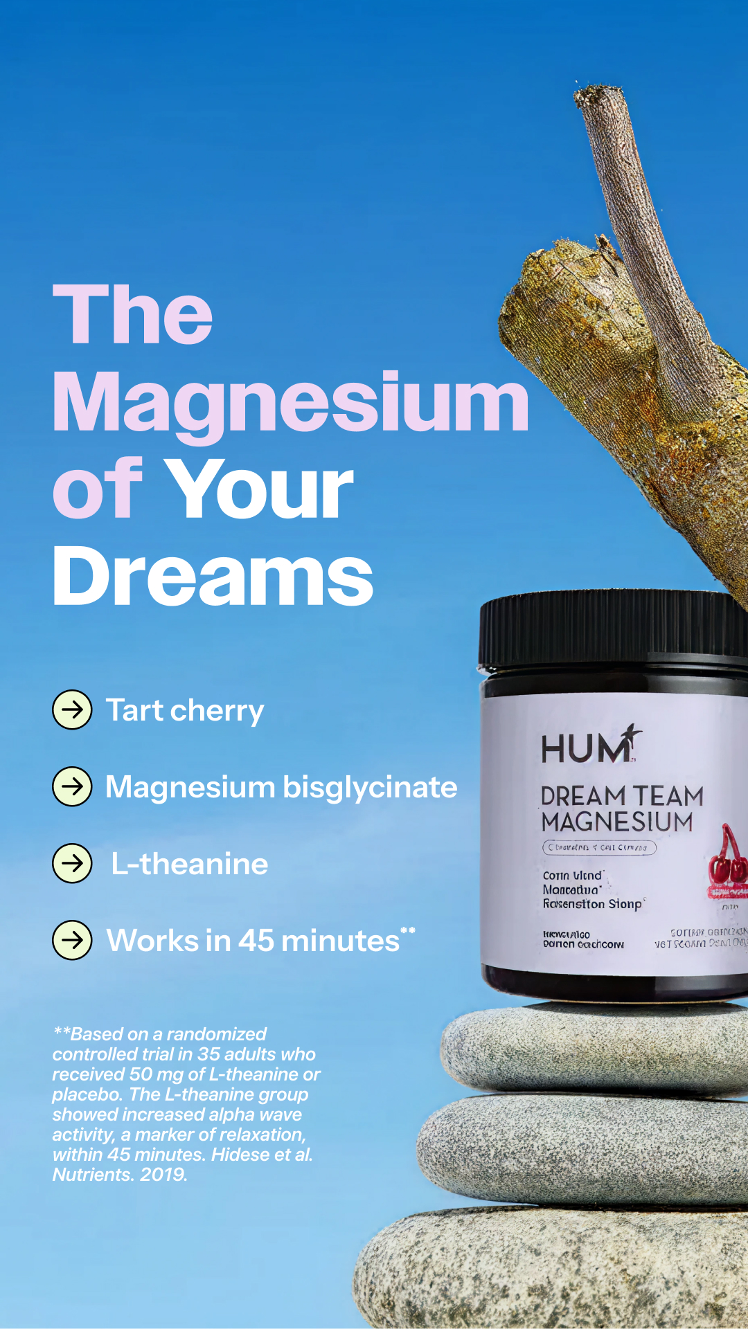 HUM Nutrition Facebook ad
