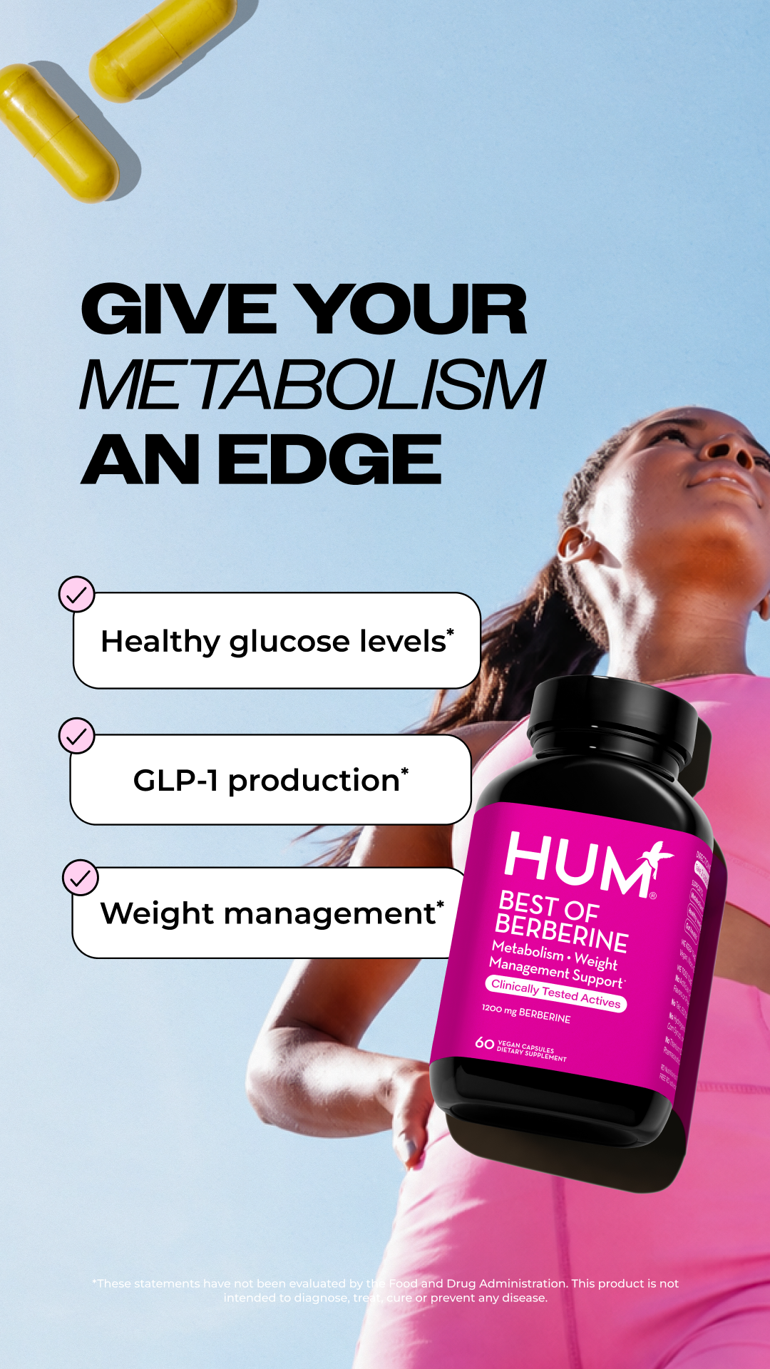 HUM Nutrition Facebook ad