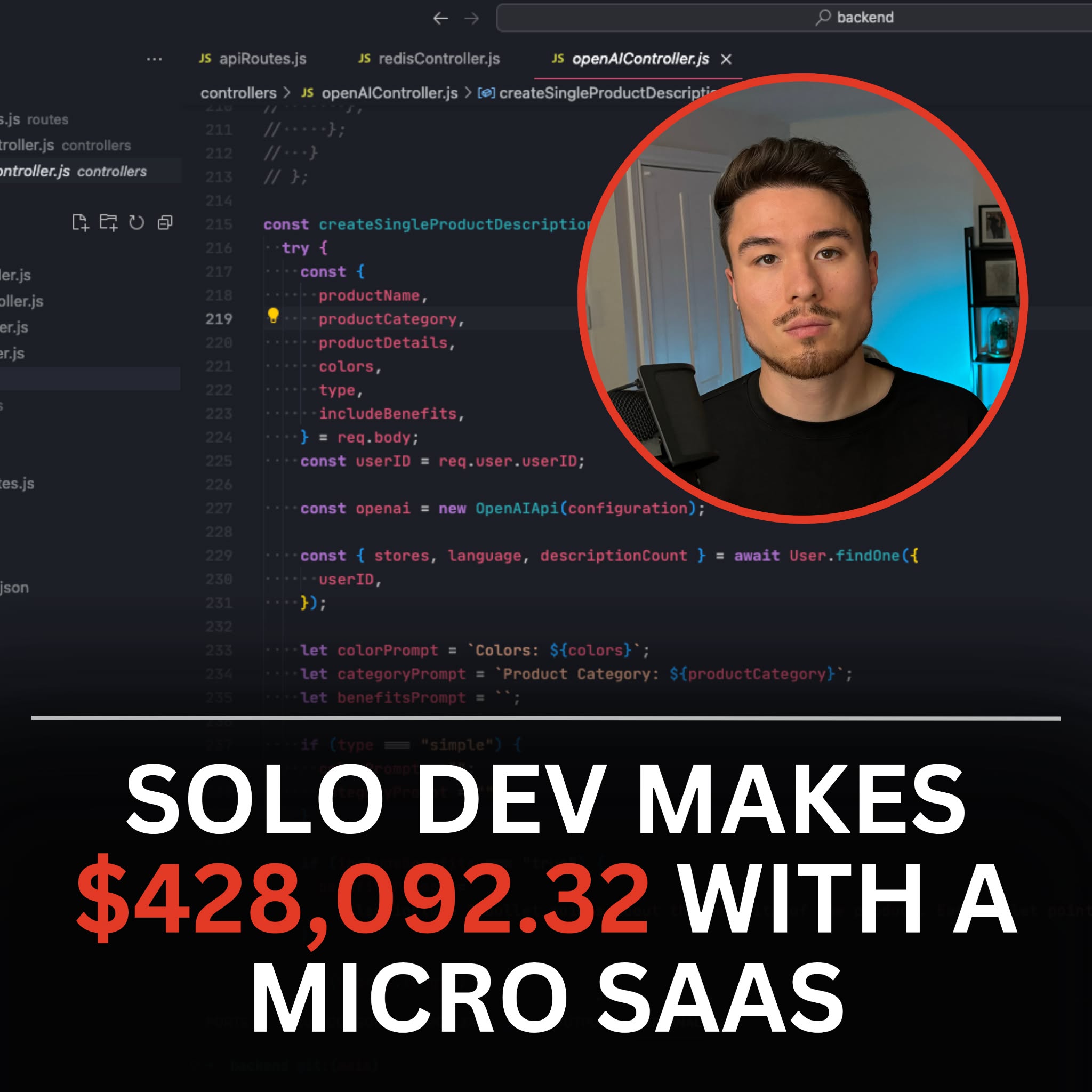Build a Micro SaaS Facebook ad
