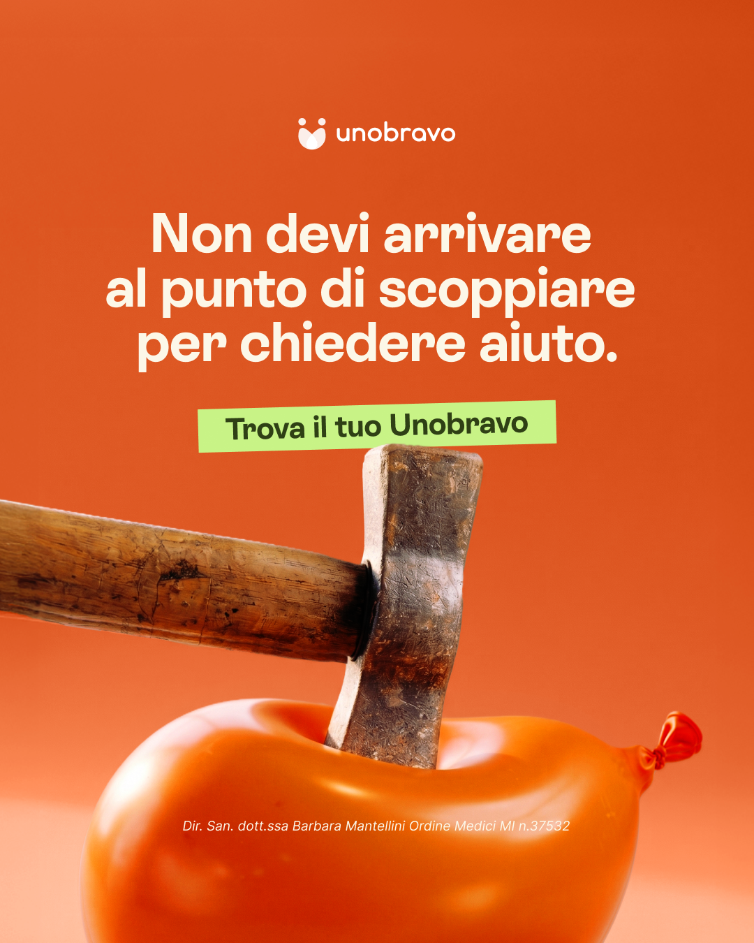 Unobravo Facebook ad