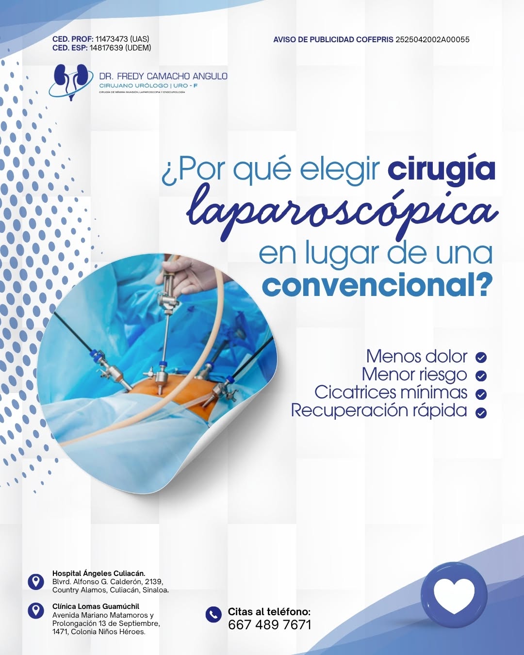 Dr. Fredy Camacho Angulo - Urología en Culiacán Facebook ad