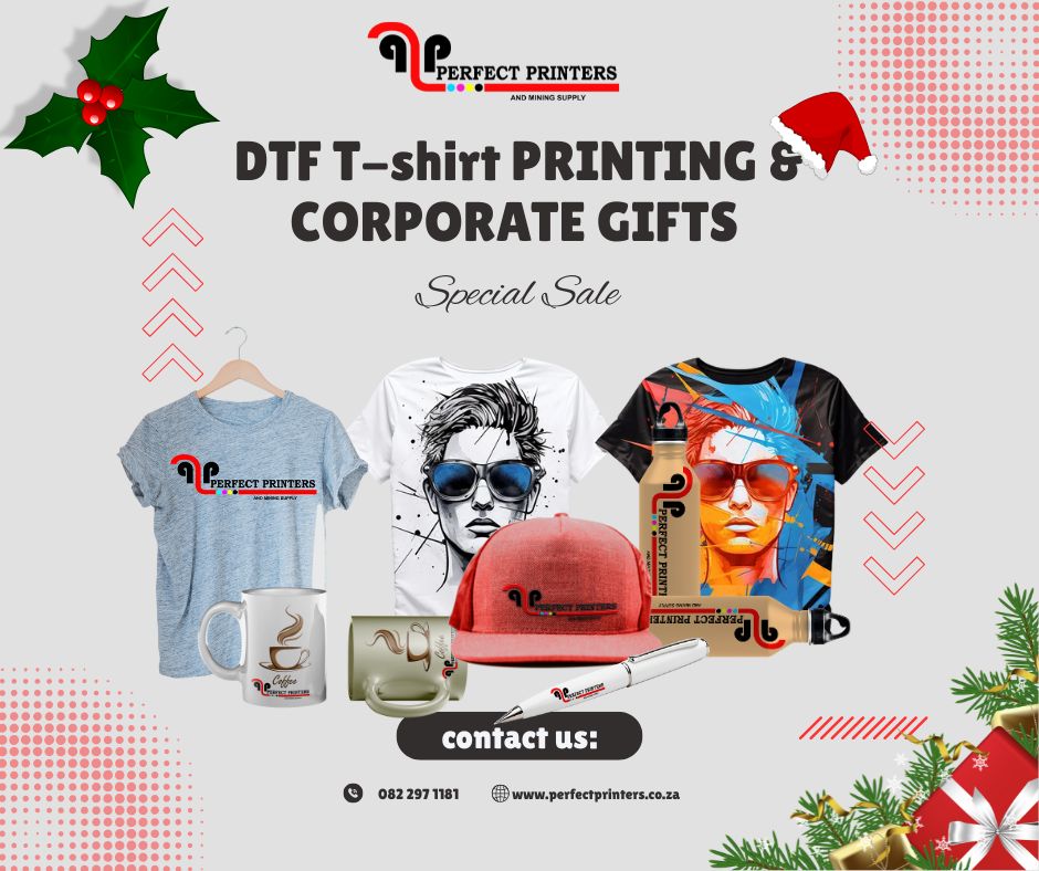Perfect Printers and Mining Supply Facebook ad: PRINT PERFECTION, WEAR CONFIDENCE.